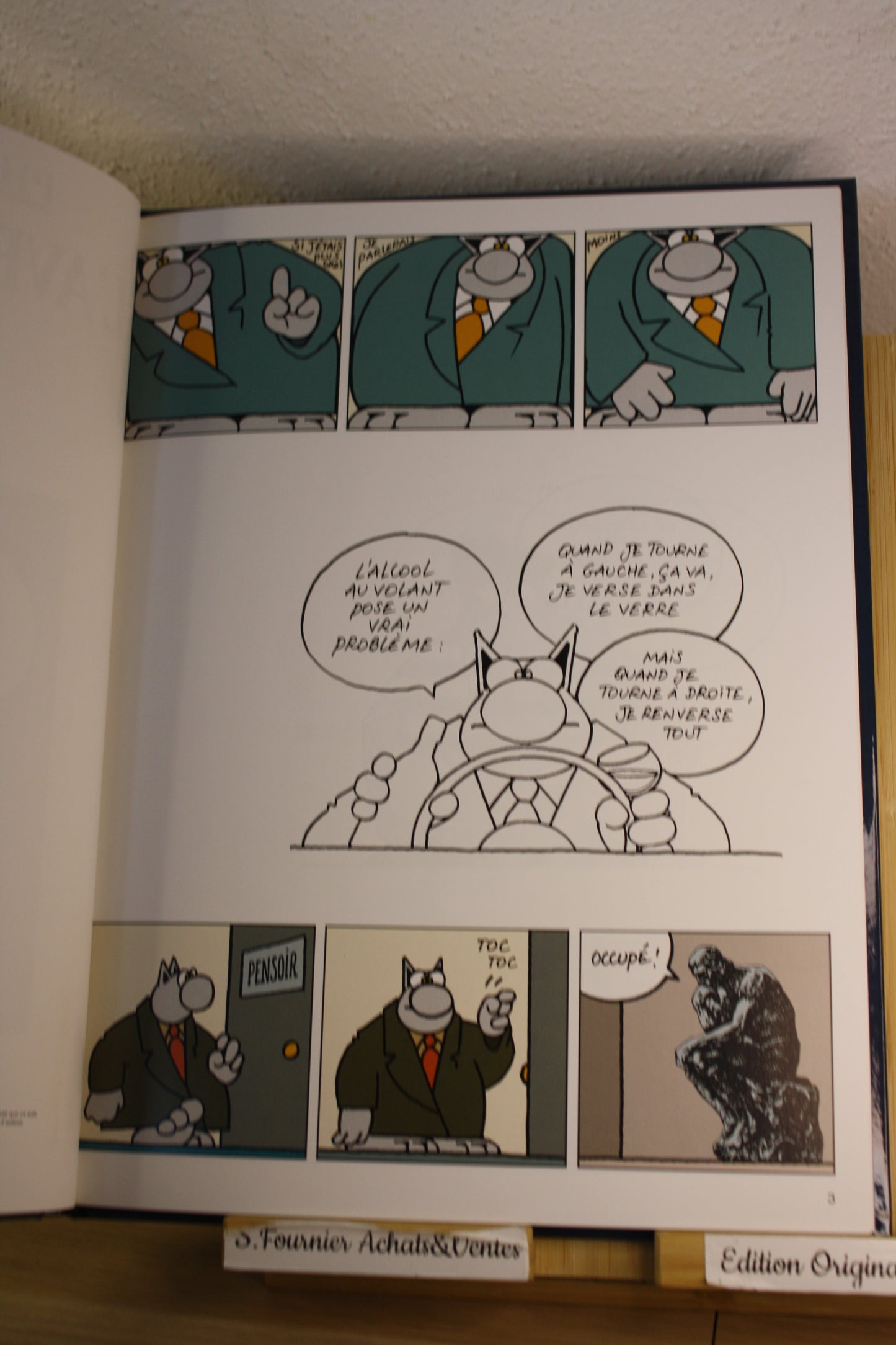 Coffret « Le double chat » – Le Chat – Geluck – Casterman – EO – 1999
