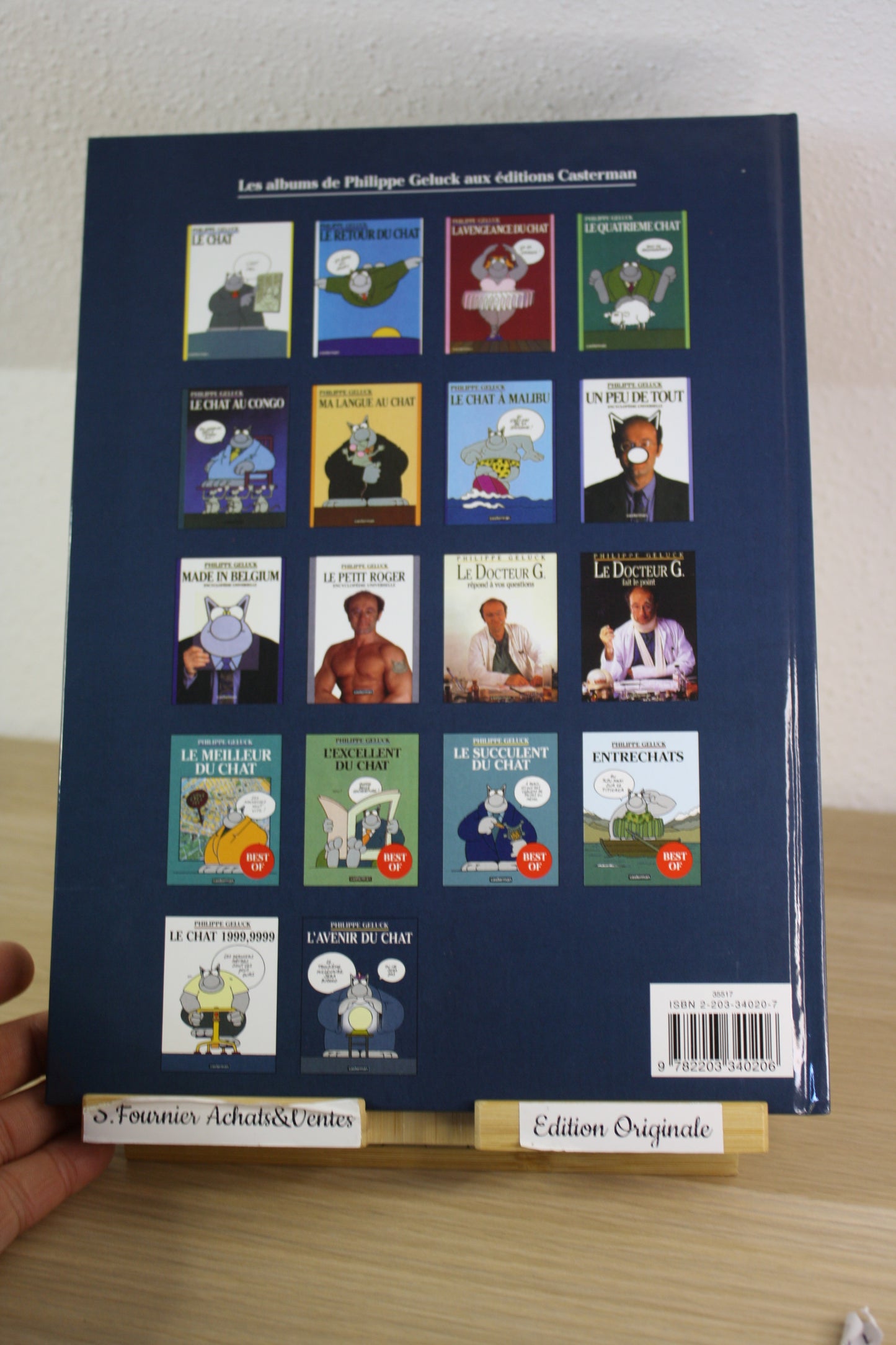 Coffret « Le double chat » – Le Chat – Geluck – Casterman – EO – 1999