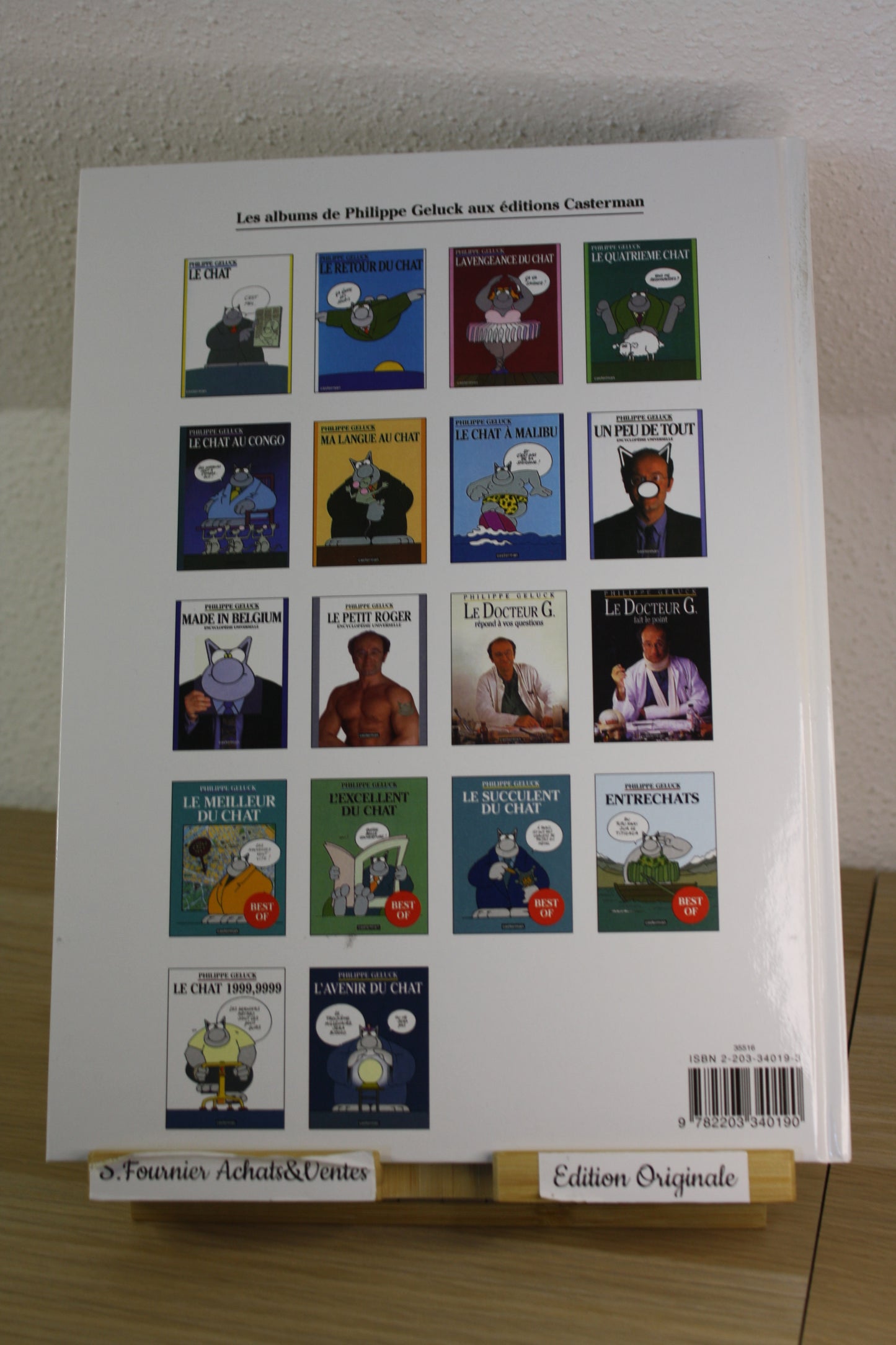 Coffret « Le double chat » – Le Chat – Geluck – Casterman – EO – 1999