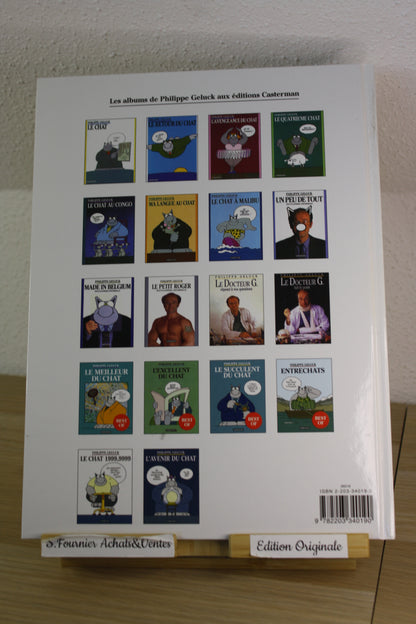 Coffret « Le double chat » – Le Chat – Geluck – Casterman – EO – 1999