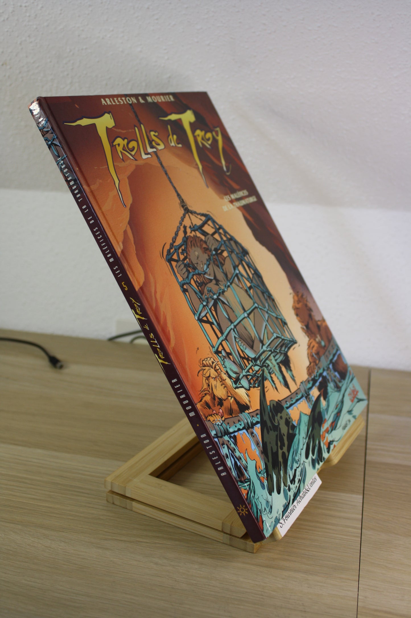 Les maléfices de la Thaumaturge – Trolls de Troy – Arleston Mourier – Soleil – Réédition – 2001