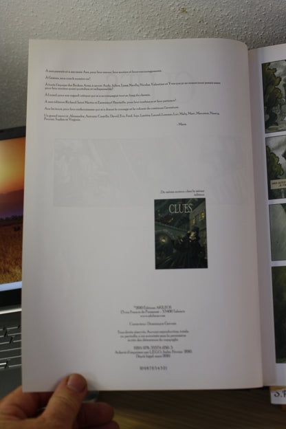 Dans l’ombre de l’ennemi tome 2 – Clues – Mara – Akileos – EO – 2010