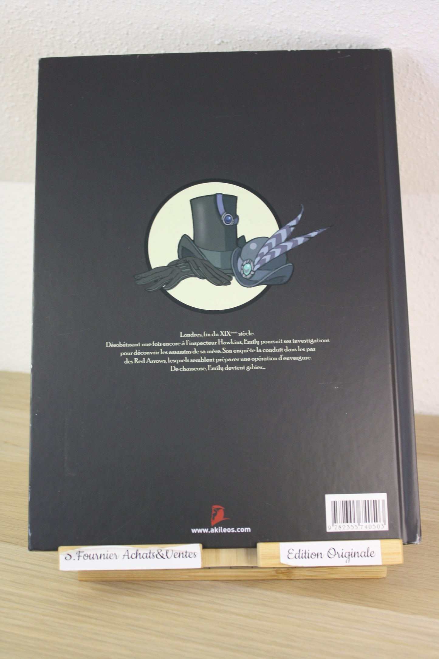 Dans l’ombre de l’ennemi tome 2 – Clues – Mara – Akileos – EO – 2010
