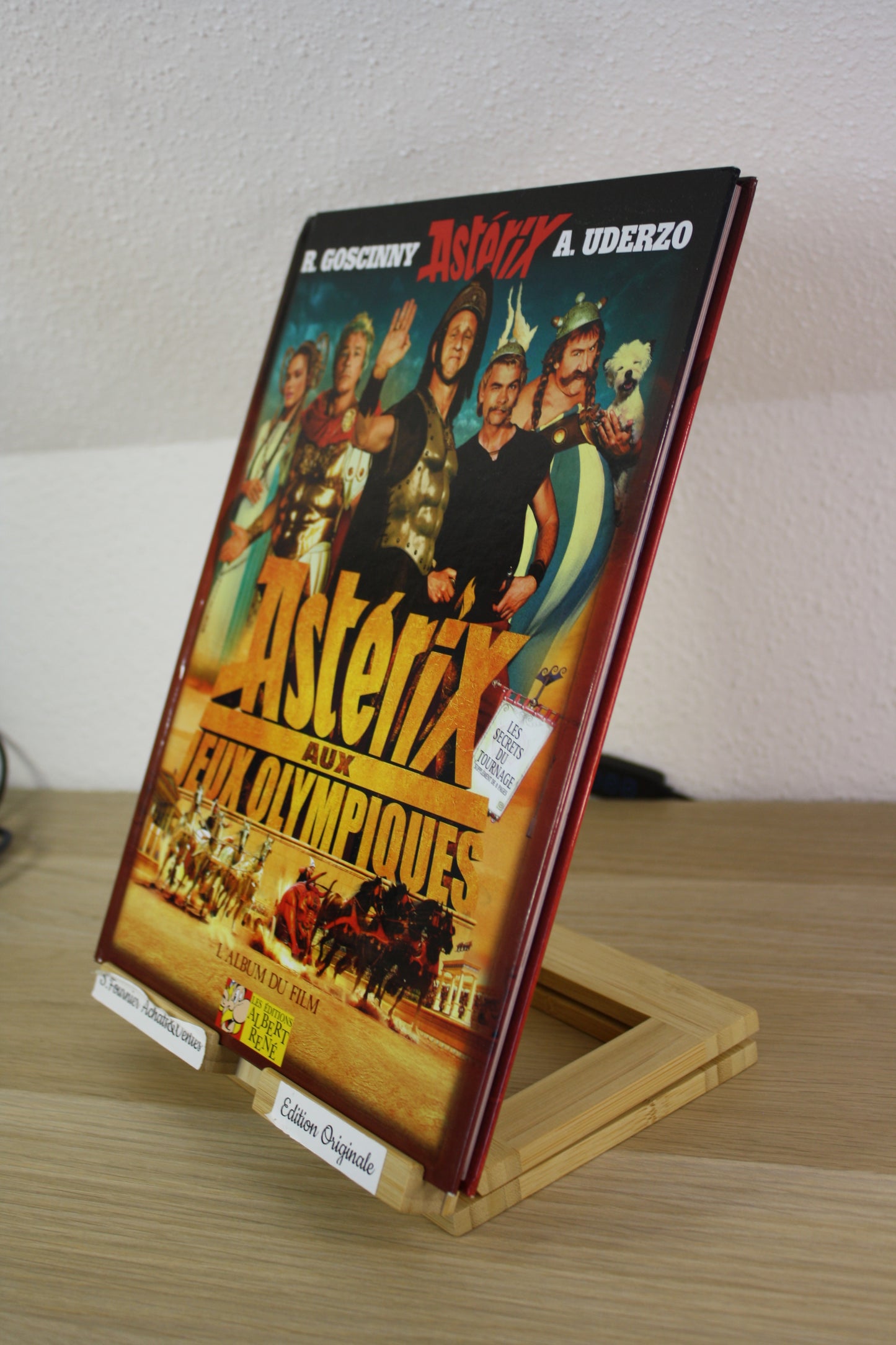 Astérix aux jeux olympiques l’album du film – Astérix – Goscinny Uderzo – Albert René - EO – 2008