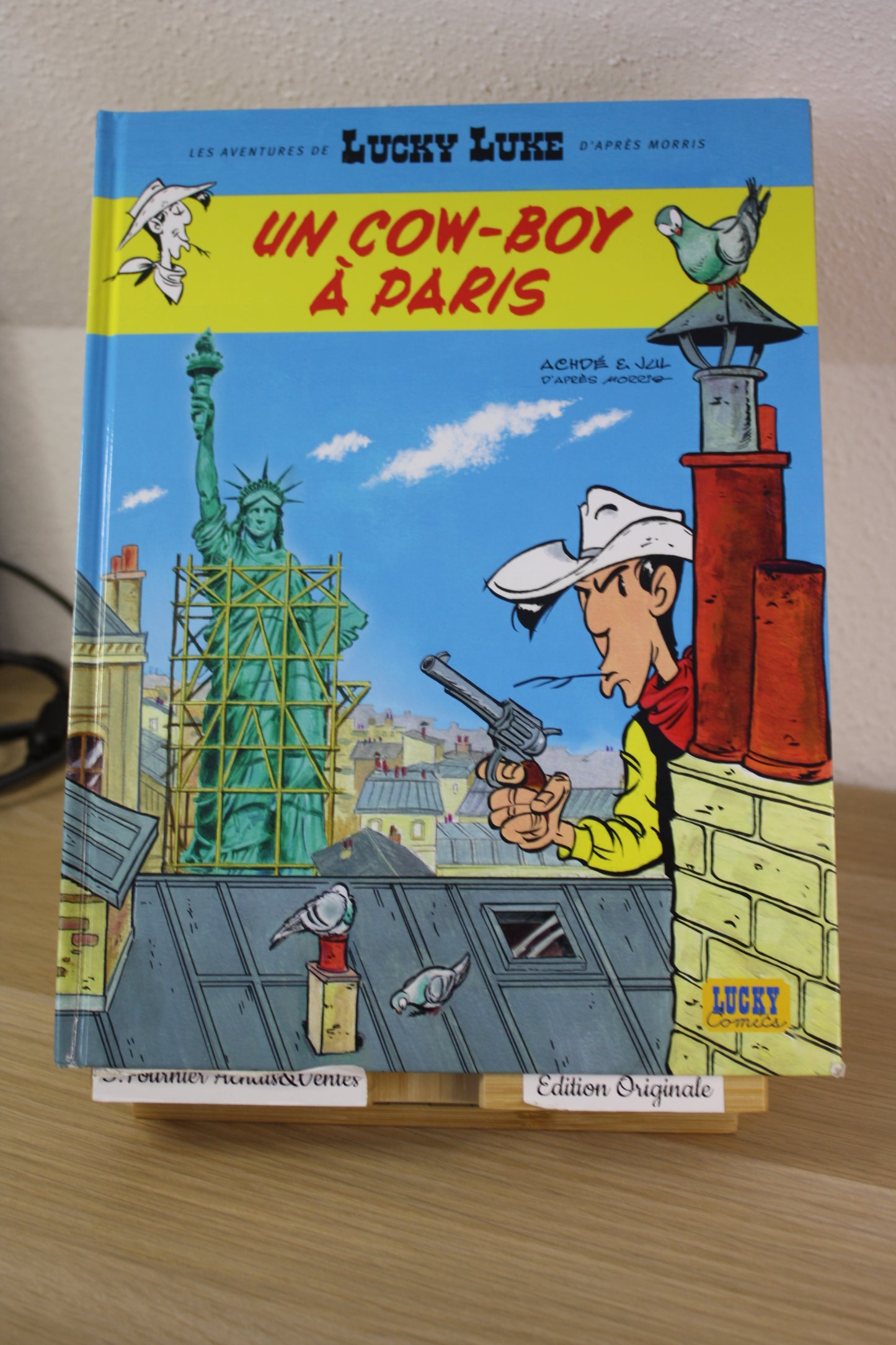 Un Cow boy à Paris – Les aventures de Lucky Luke – Achdé Jul – Lucky Production – EO – 2018