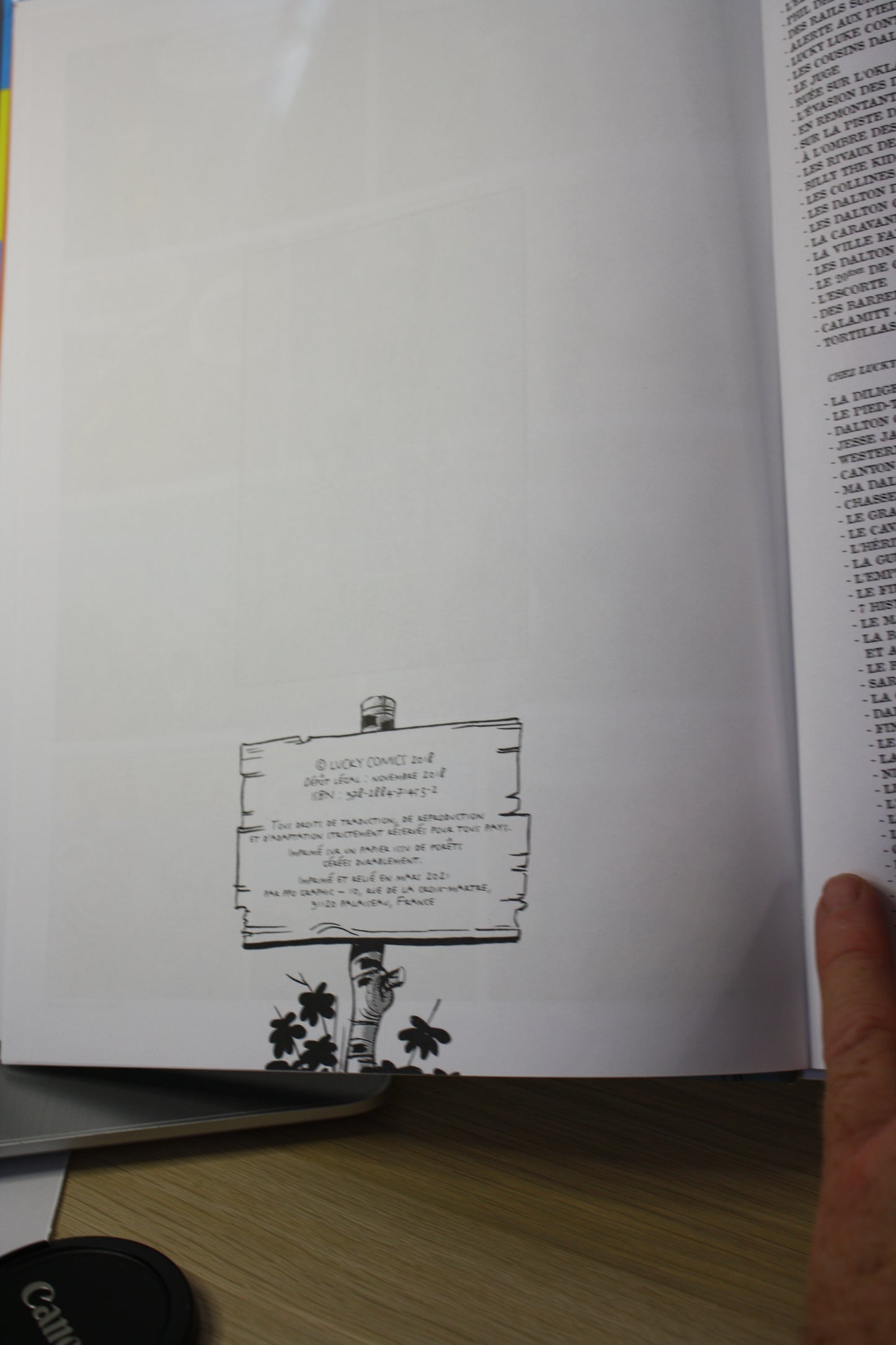 Un Cow boy à Paris – Les aventures de Lucky Luke – Achdé Jul – Lucky Production – EO – 2018