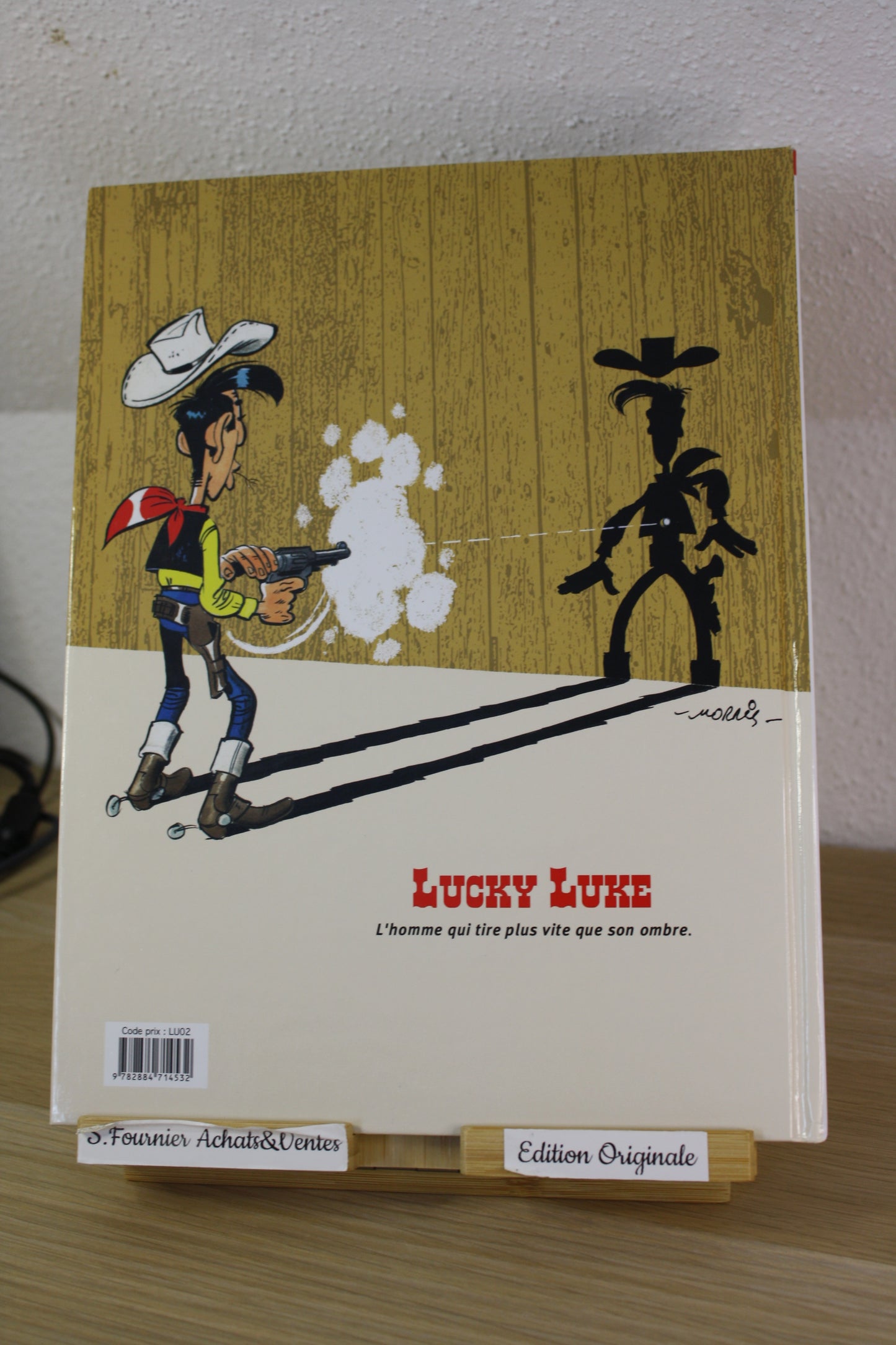 Un Cow boy à Paris – Les aventures de Lucky Luke – Achdé Jul – Lucky Production – EO – 2018