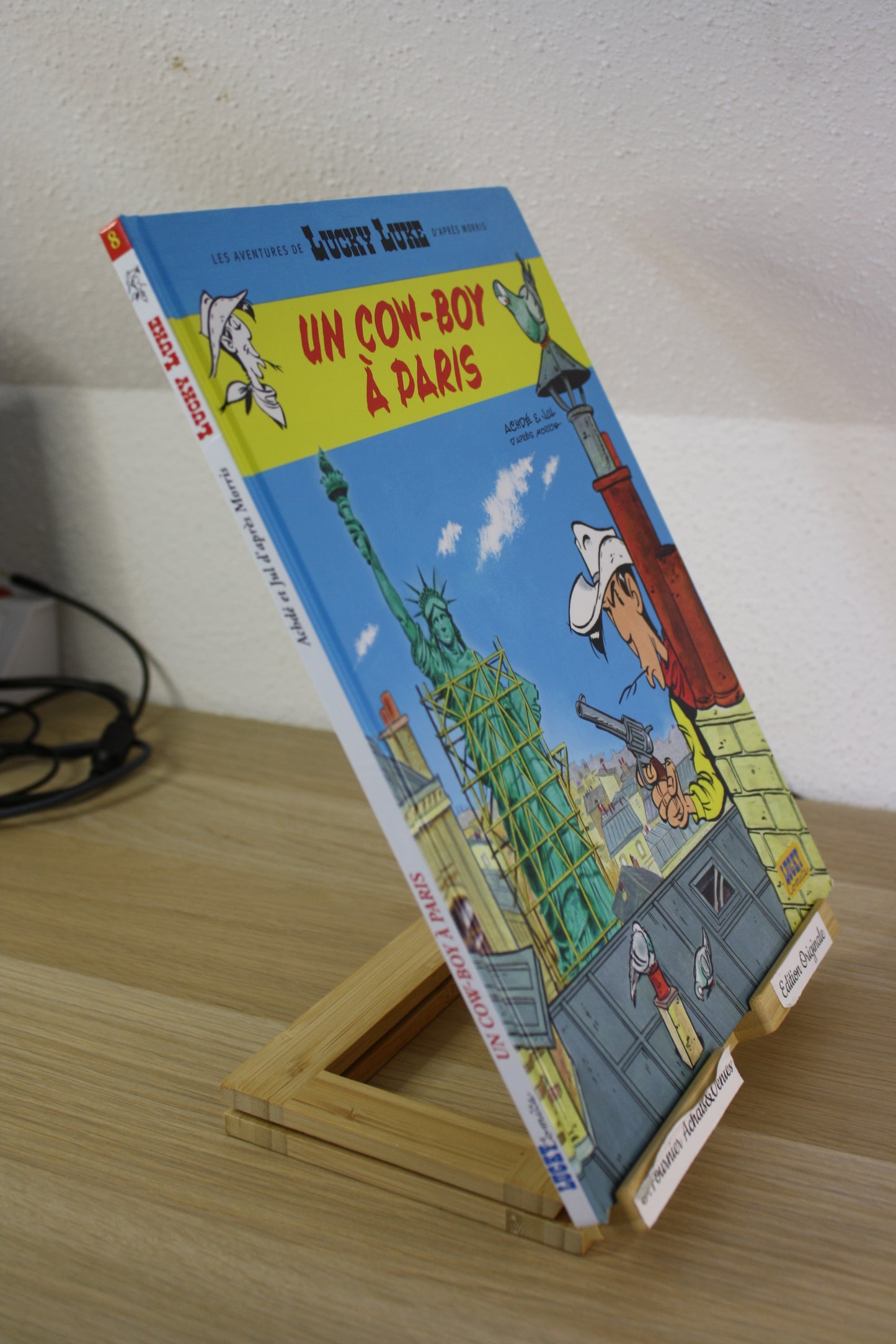 Un Cow boy à Paris – Les aventures de Lucky Luke – Achdé Jul – Lucky Production – EO – 2018