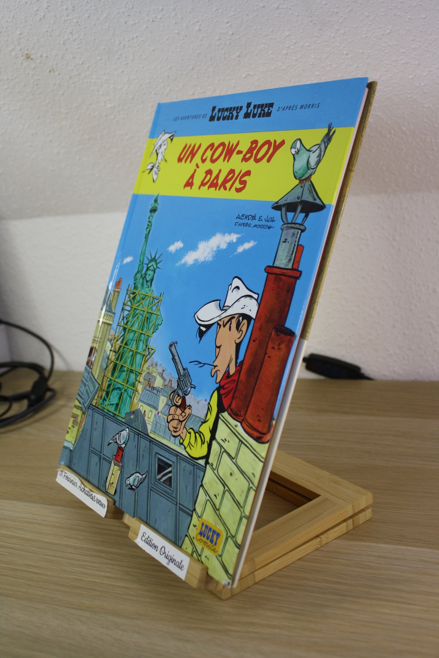 Un Cow boy à Paris – Les aventures de Lucky Luke – Achdé Jul – Lucky Production – EO – 2018