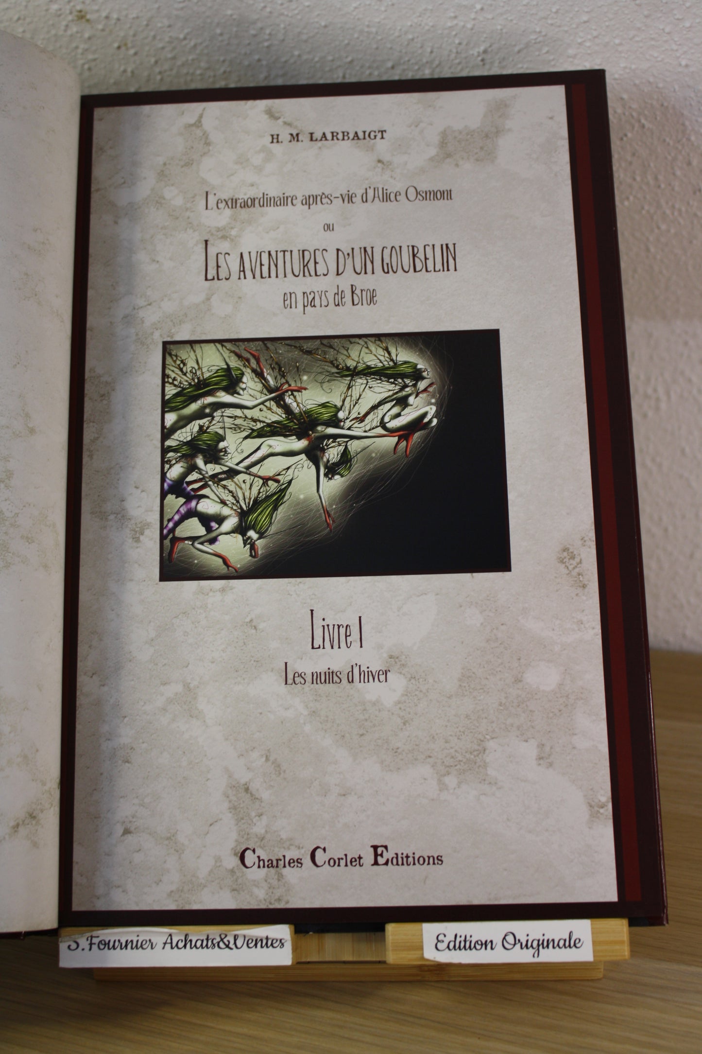 Les aventures d’un Goubelin en pays de Broe – L’extraordinaire après vie d’Alice Osmont – Larbaigt – Charles Corlet Edition – EO – 2012