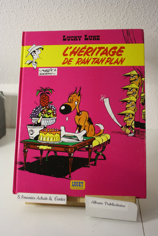 L’héritage de Ran tan plan – Lucky Luke – Morris et Goscinny - Lucky Comics - Publicitaire – 2006 – Crédit Mutuel