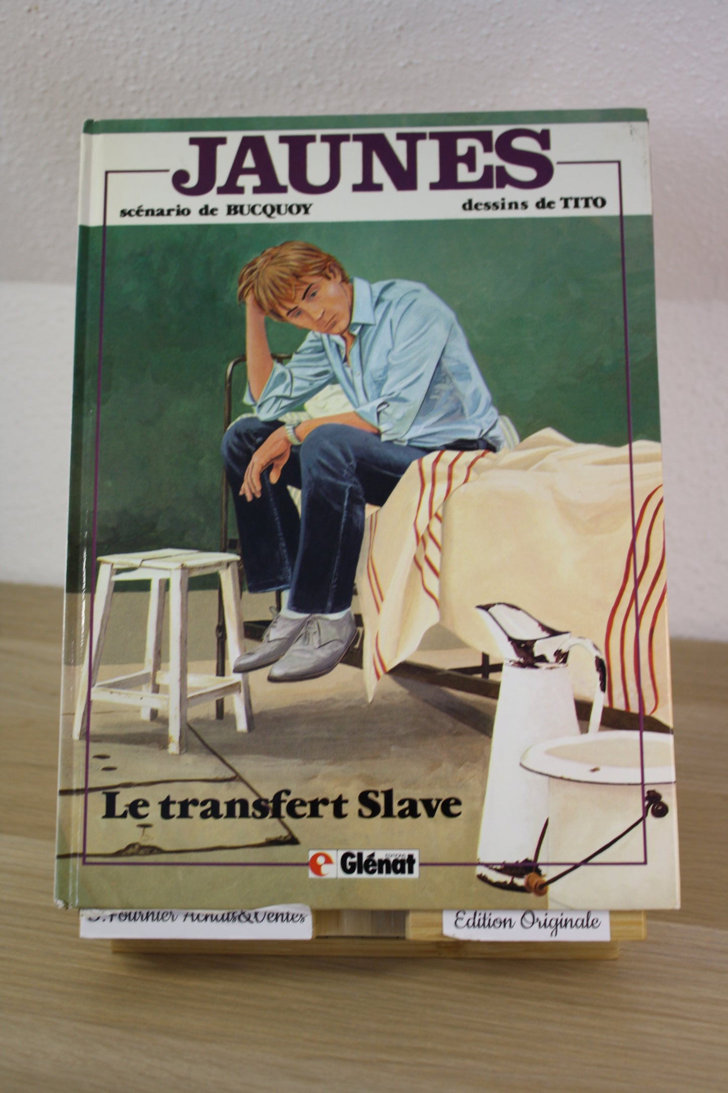 Le transfert Slave – Jaunes – Tito Bucquoy – Glénat – EO – 1984