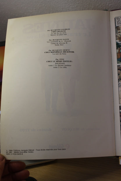 Le transfert Slave – Jaunes – Tito Bucquoy – Glénat – EO – 1984