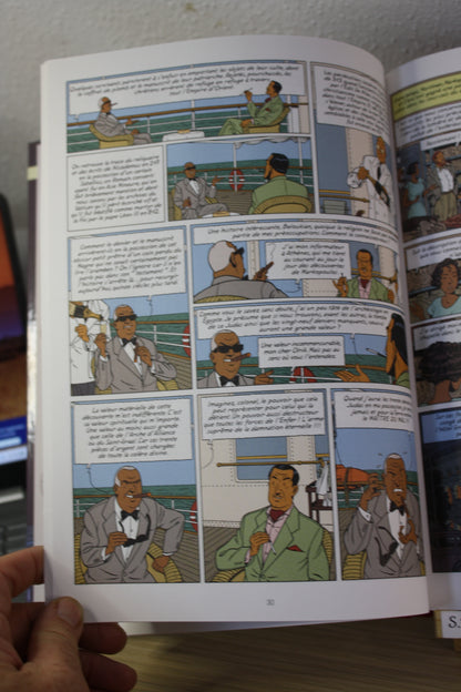 La malédiction des trente deniers Tome 1 – Black et Mortimer – Sterne Van Hamme De Spiegeleer – Blake et Mortimer - Publicitaire – 2009 – BNP Paribas