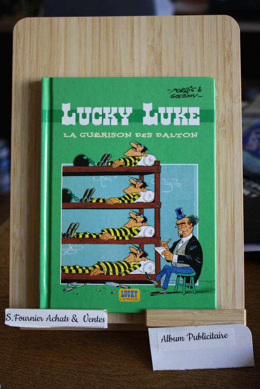 La guérison des Dalton – Lucky Luke – Morris et Goscinny - Lucky comics – Publicitaire - 2010 - Total
