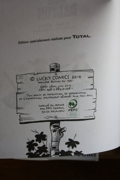 La guérison des Dalton – Lucky Luke – Morris et Goscinny - Lucky comics – Publicitaire - 2010 - Total