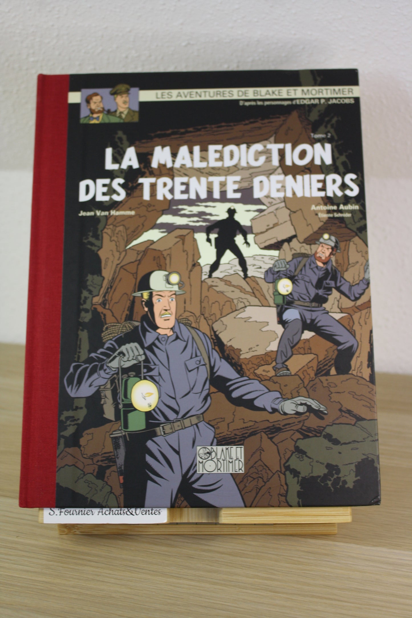 La malédiction des trente deniers Tome 2 – Blake et Mortimer – Van Hamme Aubin – Blake et Mortimer - Publicitaire – 2010 – BNP Paribas