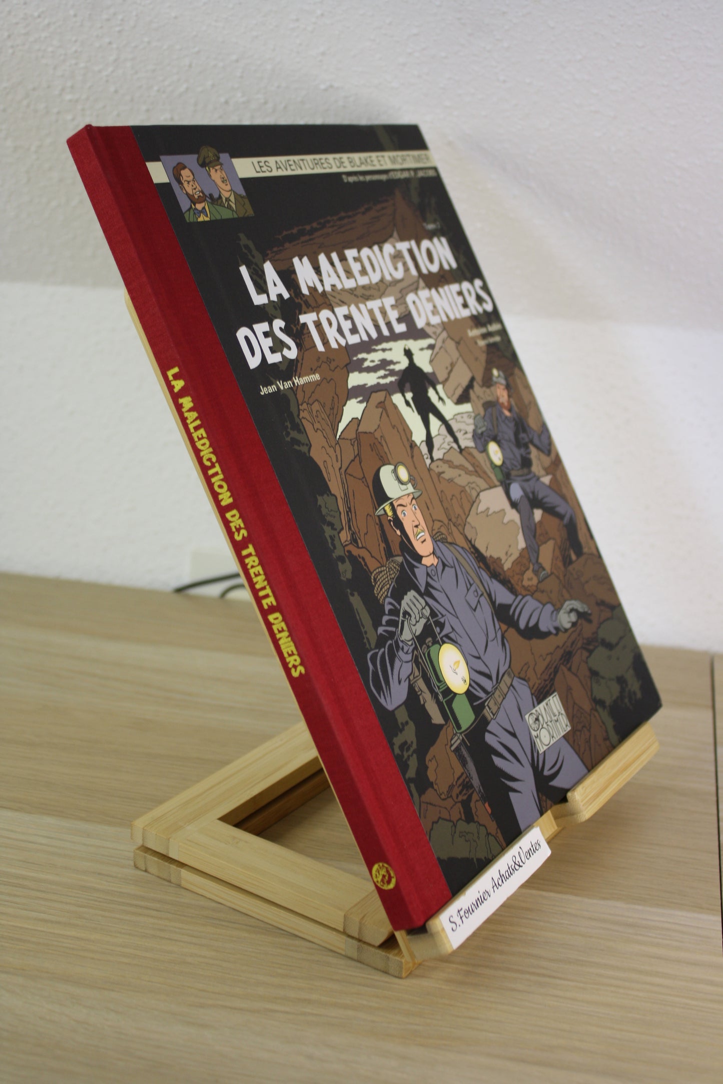La malédiction des trente deniers Tome 2 – Blake et Mortimer – Van Hamme Aubin – Blake et Mortimer - Publicitaire – 2010 – BNP Paribas