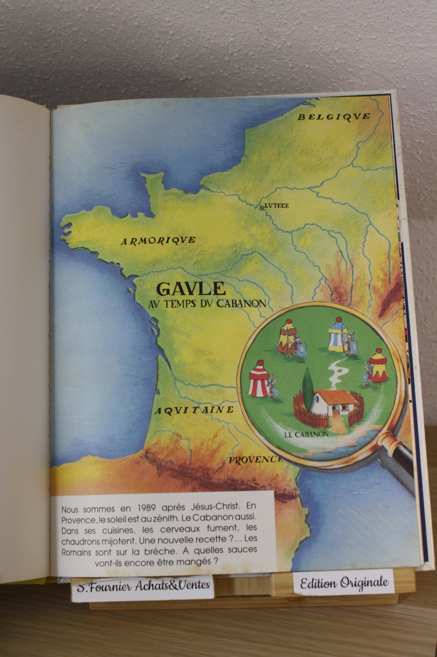 Le secret du cabanon – Astérix – Uderzo – Albert René - EO – 1989