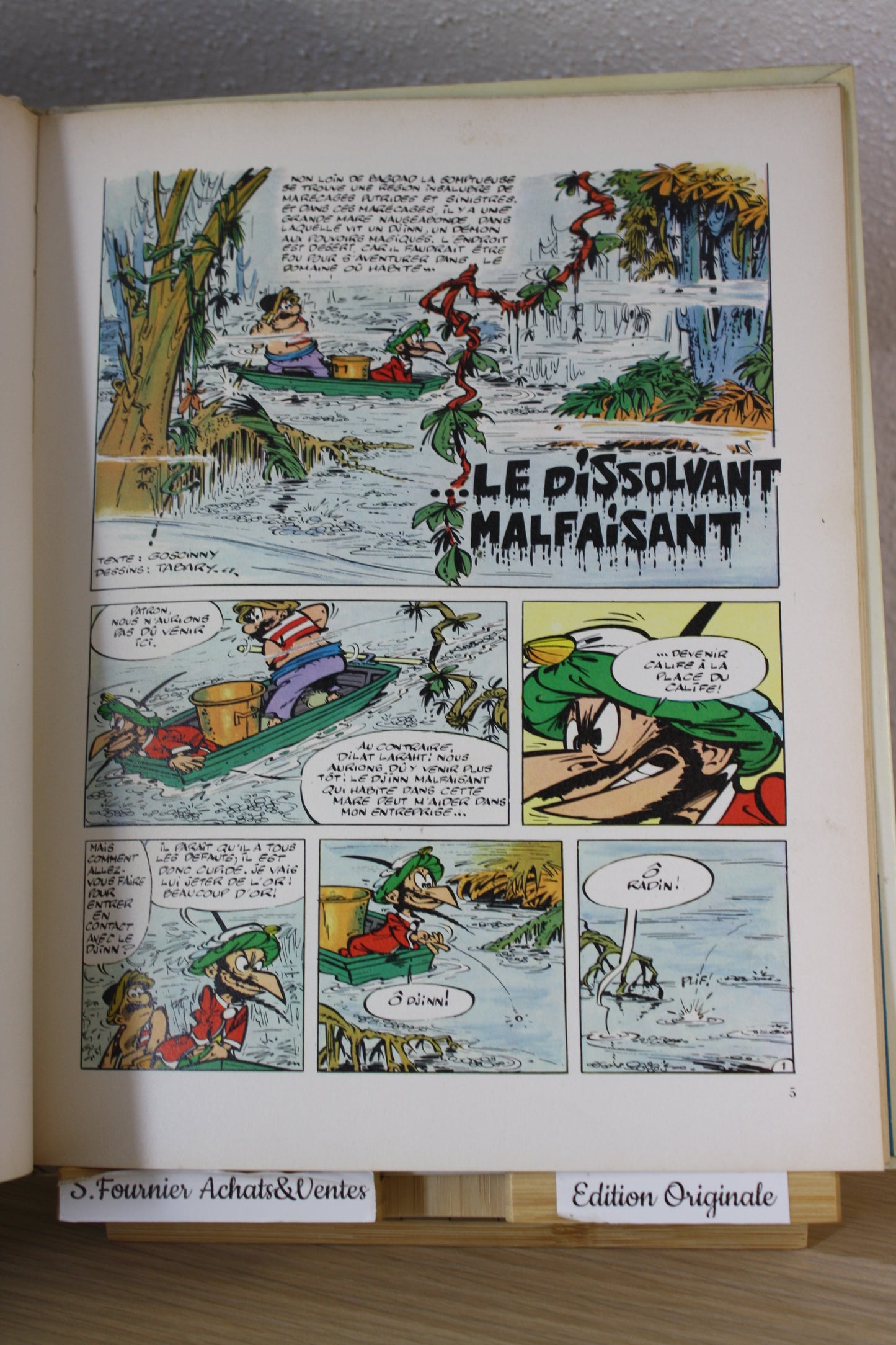 L’infame – Iznogoud – Tabary Goscinny – Du Lombard - EO – 1969