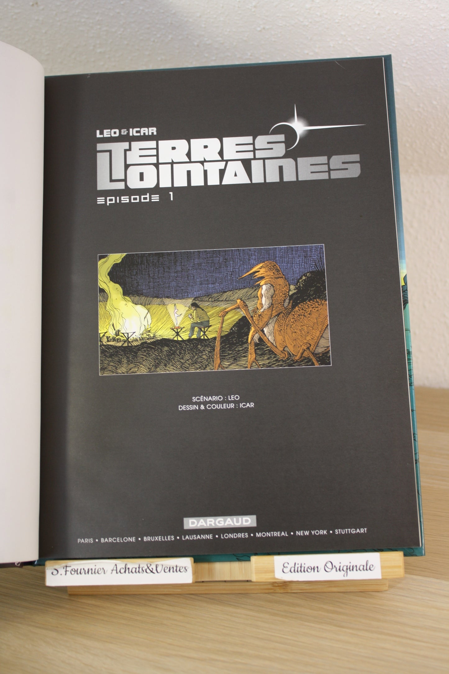 Episode 1 – Terres Lointaines – Léo Icar - Dargaud - EO – 2009