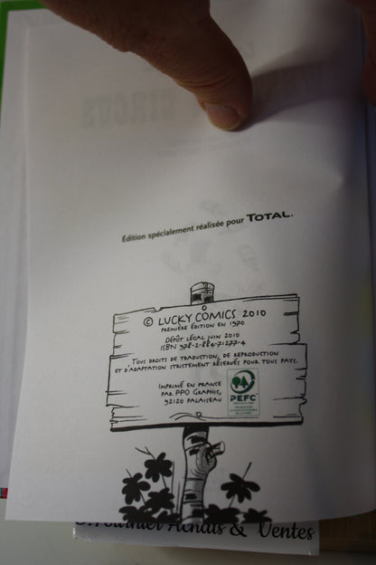 Western Circus – Lucky Luke – Morris Goscinny - Lucky Comics - Publicitaire - 2010 - Total