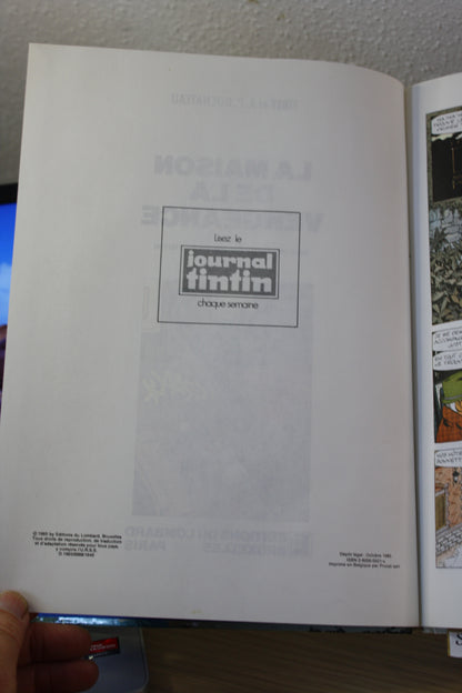 La maison de la vengeance – Ric Hochet – Tibet Duchateau – Du Lombard - EO – 1985