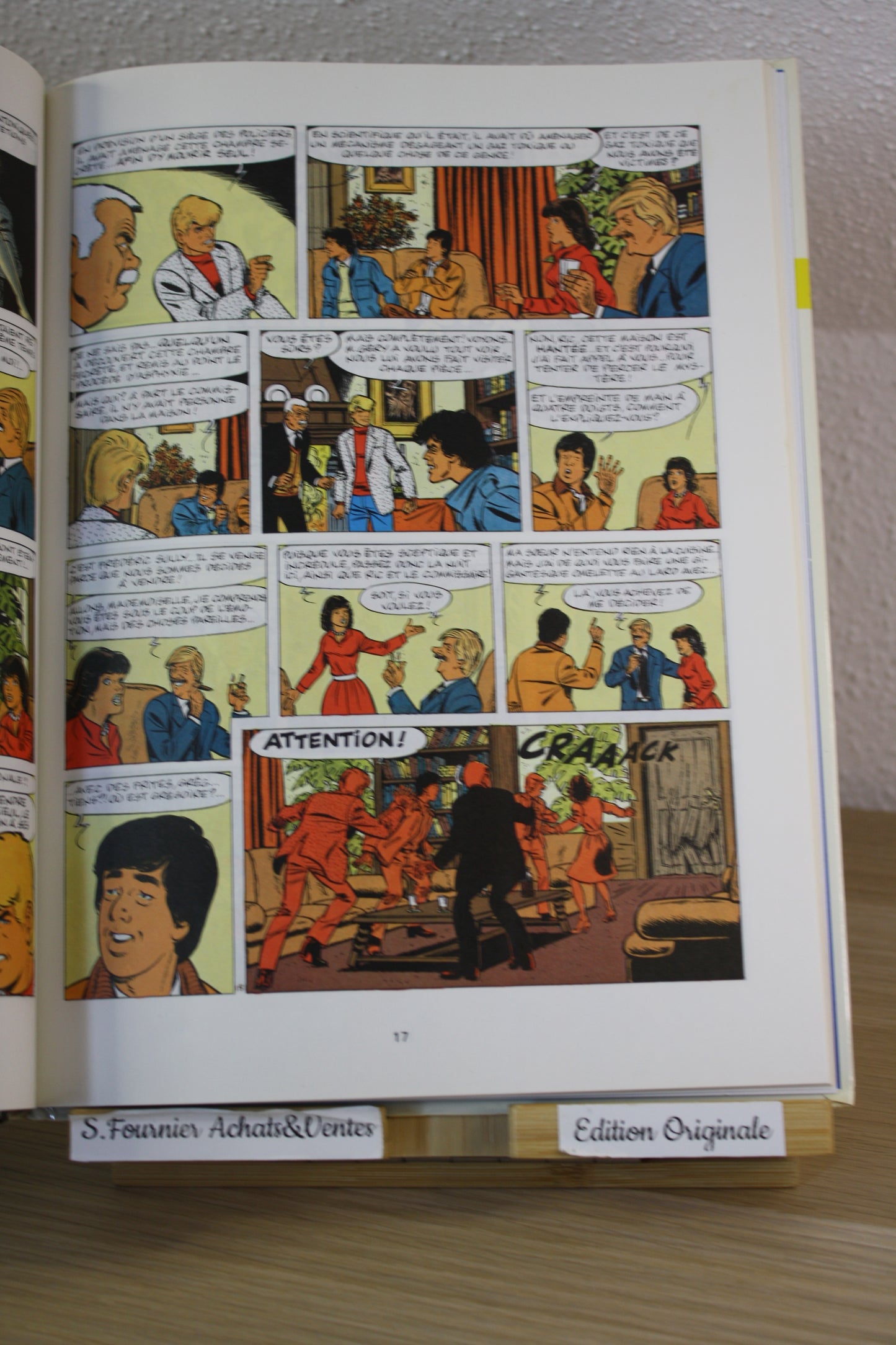 La maison de la vengeance – Ric Hochet – Tibet Duchateau – Du Lombard - EO – 1985