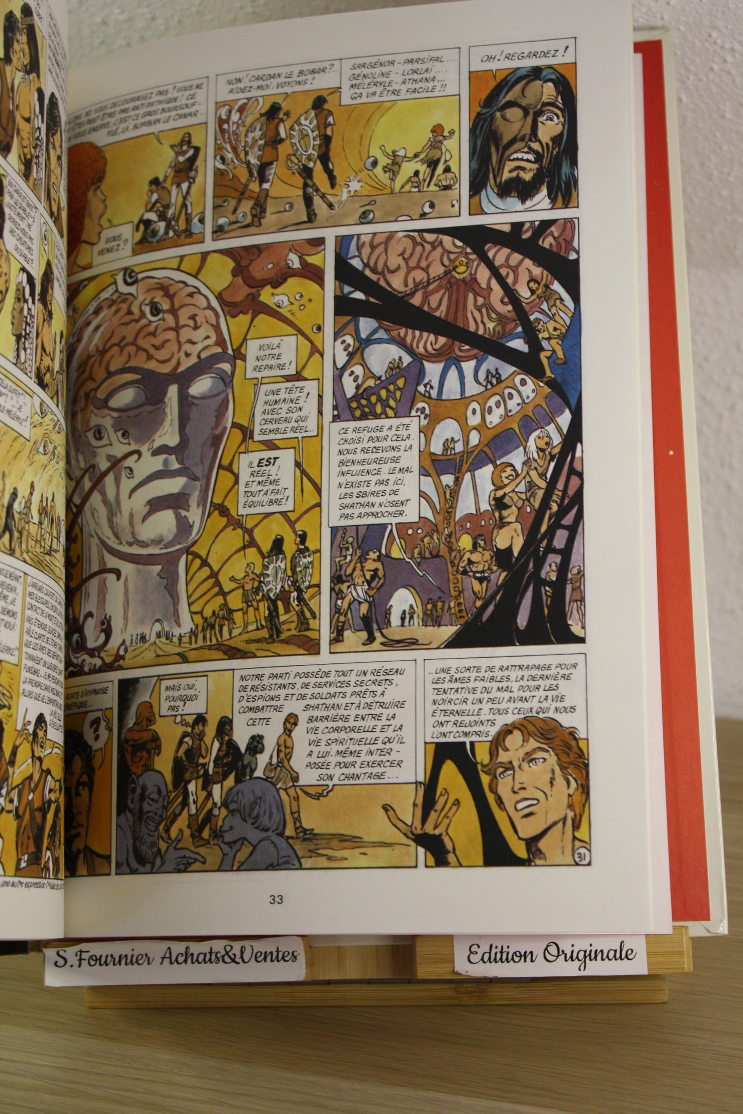 Au-delà des ténèbres : ATHANA – TARHN prince des étoiles – Dufossé – Glénat - EO – 1987