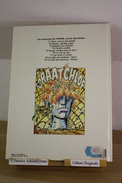 Au-delà des ténèbres : ATHANA – TARHN prince des étoiles – Dufossé – Glénat - EO – 1987