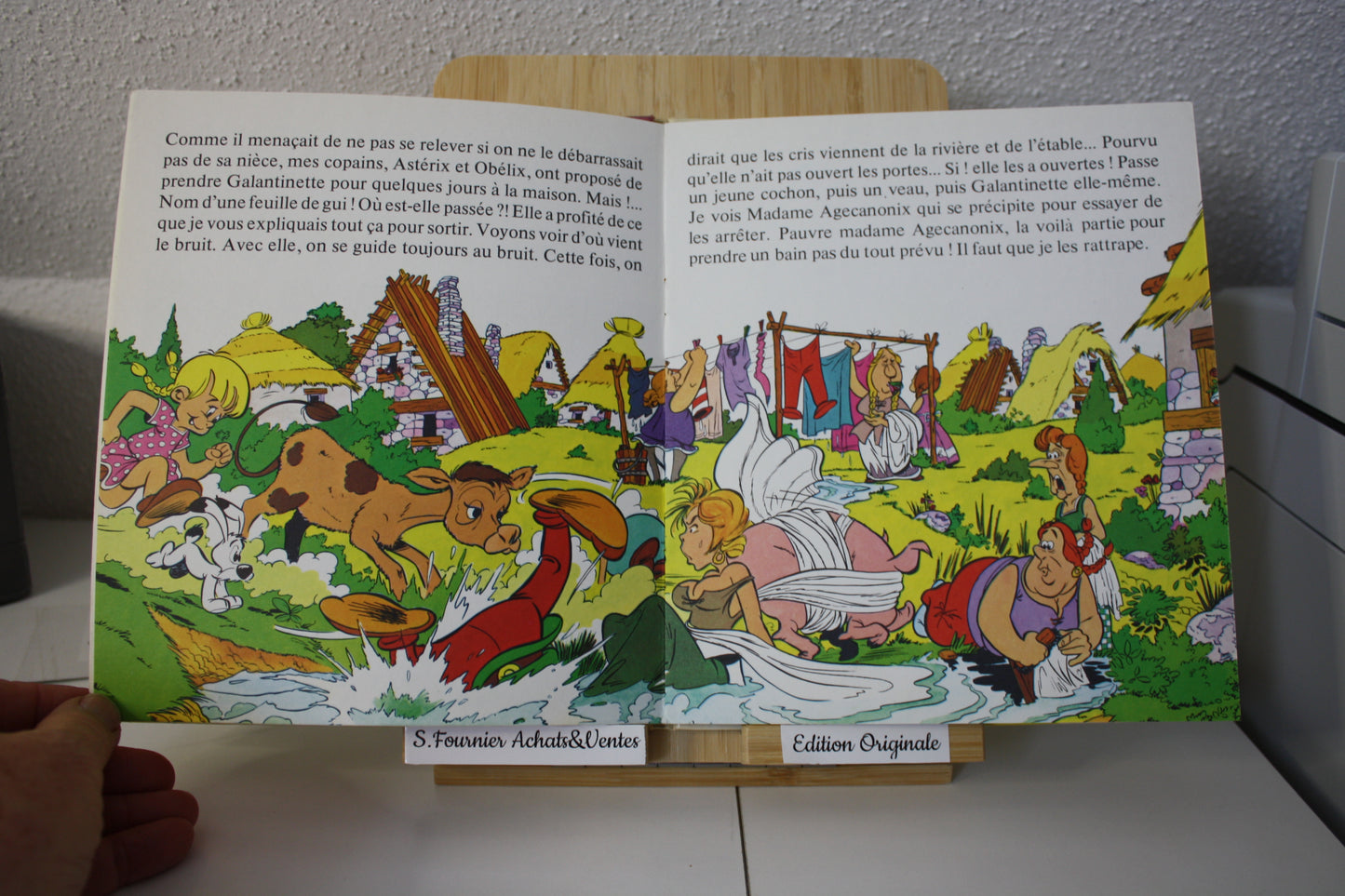 Idéfix une folle poursuite – Idéfix - Goscinny Uderzo - Dargaud - EO - 1973