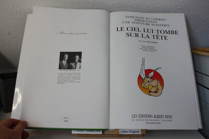 Le ciel lui tombe sur la tête – Astérix - Goscinny Uderzo - Albert rené - EO - 2005 - n°4935