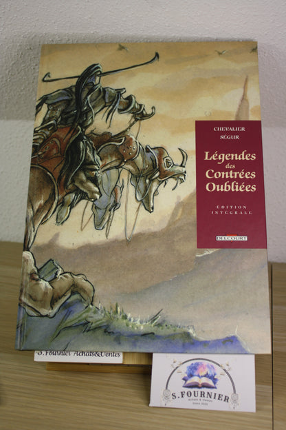 Intégrale – Légendes des contrées oubliées – Chevalier Segur – Delcourt – réédition – 1995
