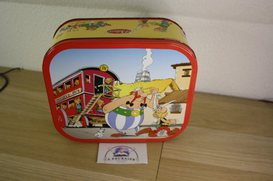 Boite biscuit métallique – Astérix – Uderzo Goscinny – Delacre – Objet dérivé – 2012