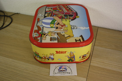 Boite biscuit métallique – Astérix – Uderzo Goscinny – Delacre – Objet dérivé – 2012