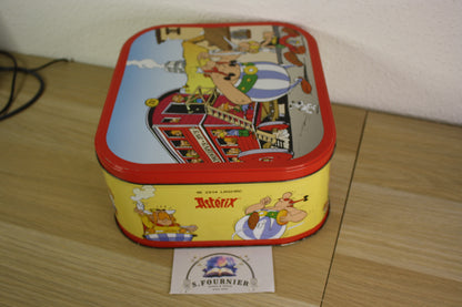 Boite biscuit métallique – Astérix – Uderzo Goscinny – Delacre – Objet dérivé – 2012