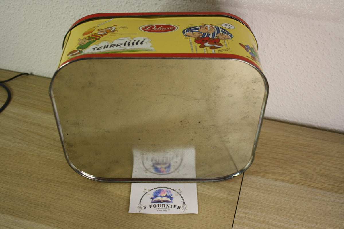 Boite biscuit métallique – Astérix – Uderzo Goscinny – Delacre – Objet dérivé – 2012