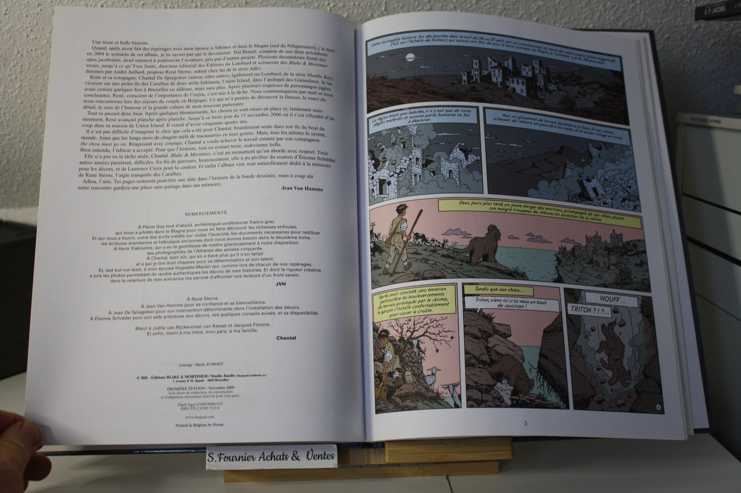 La malédiction des trente derniers Tome 1 – Blake et Mortimer – Van Hamme Aubin - Black et Mortimer - Réédition -2011