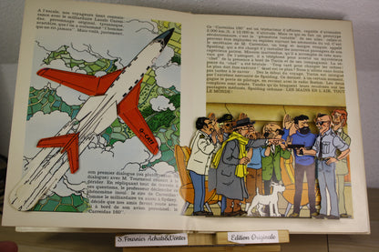 Vol 714 pour Sydney Pop Hop – Tintin – Hergé – Hallmark Rouge et Or – EO – 1971
