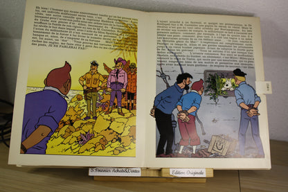 Vol 714 pour Sydney Pop Hop – Tintin – Hergé – Hallmark Rouge et Or – EO – 1971