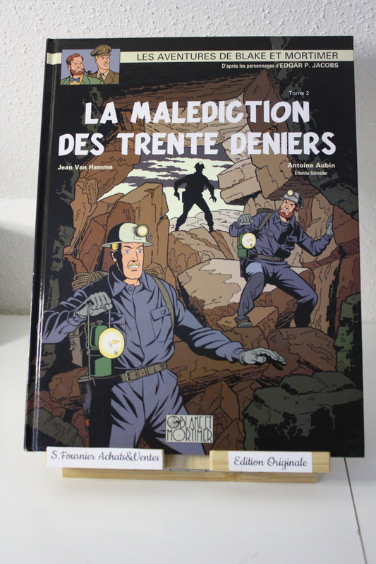 La malédiction des trente derniers Tome 2 – Blake et Mortimer – Van Hamme Aubin - Black et Mortimer - EO -2009