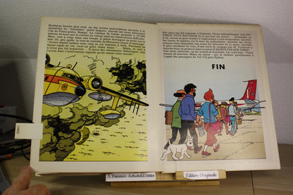 Vol 714 pour Sydney Pop Hop – Tintin – Hergé – Hallmark Rouge et Or – EO – 1971