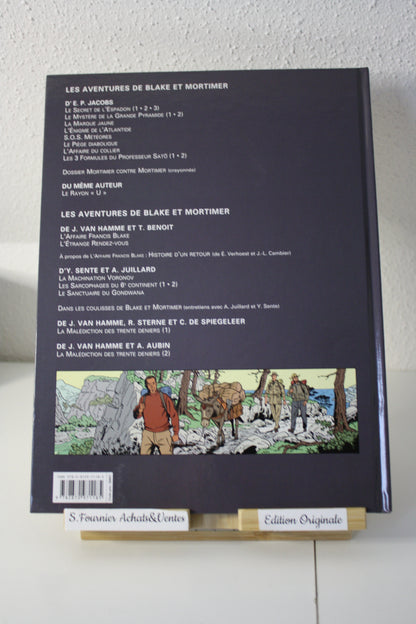 La malédiction des trente derniers Tome 2 – Blake et Mortimer – Van Hamme Aubin - Black et Mortimer - EO -2009
