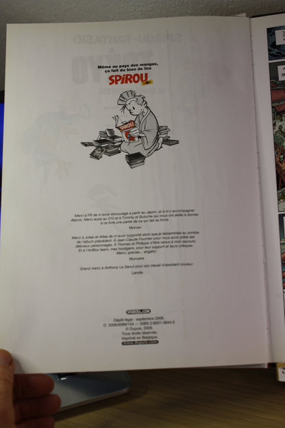 A Tokyo – Spirou et Fantasio – Morvan Munuera – Dupuis – EO – 2006 - TBE