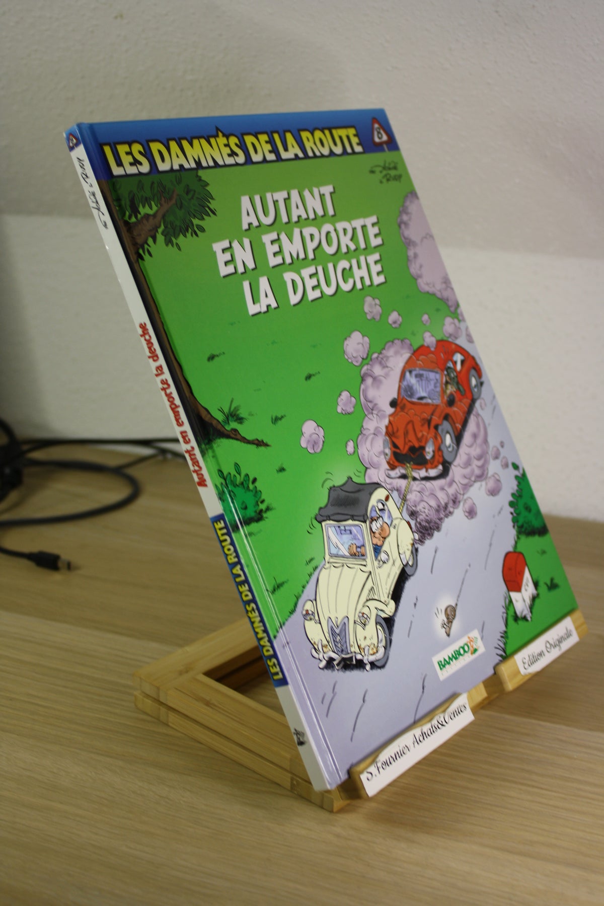 Autant en emporte la deuche – Les damnés de la route – Achdé Rudy – Bamboo – EO – 2014