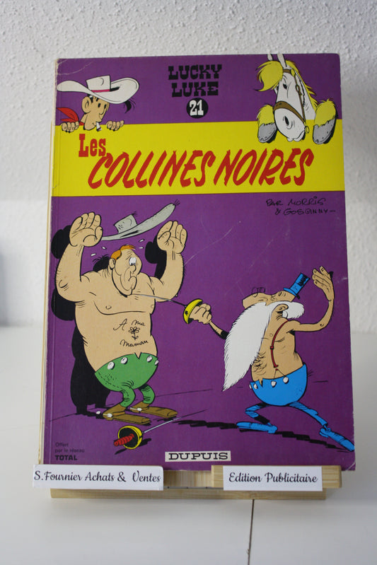 Les Collines Noires – Lucky Luke – Morris Goscinny - Dupuis - Publicitaire - 1972 - Total