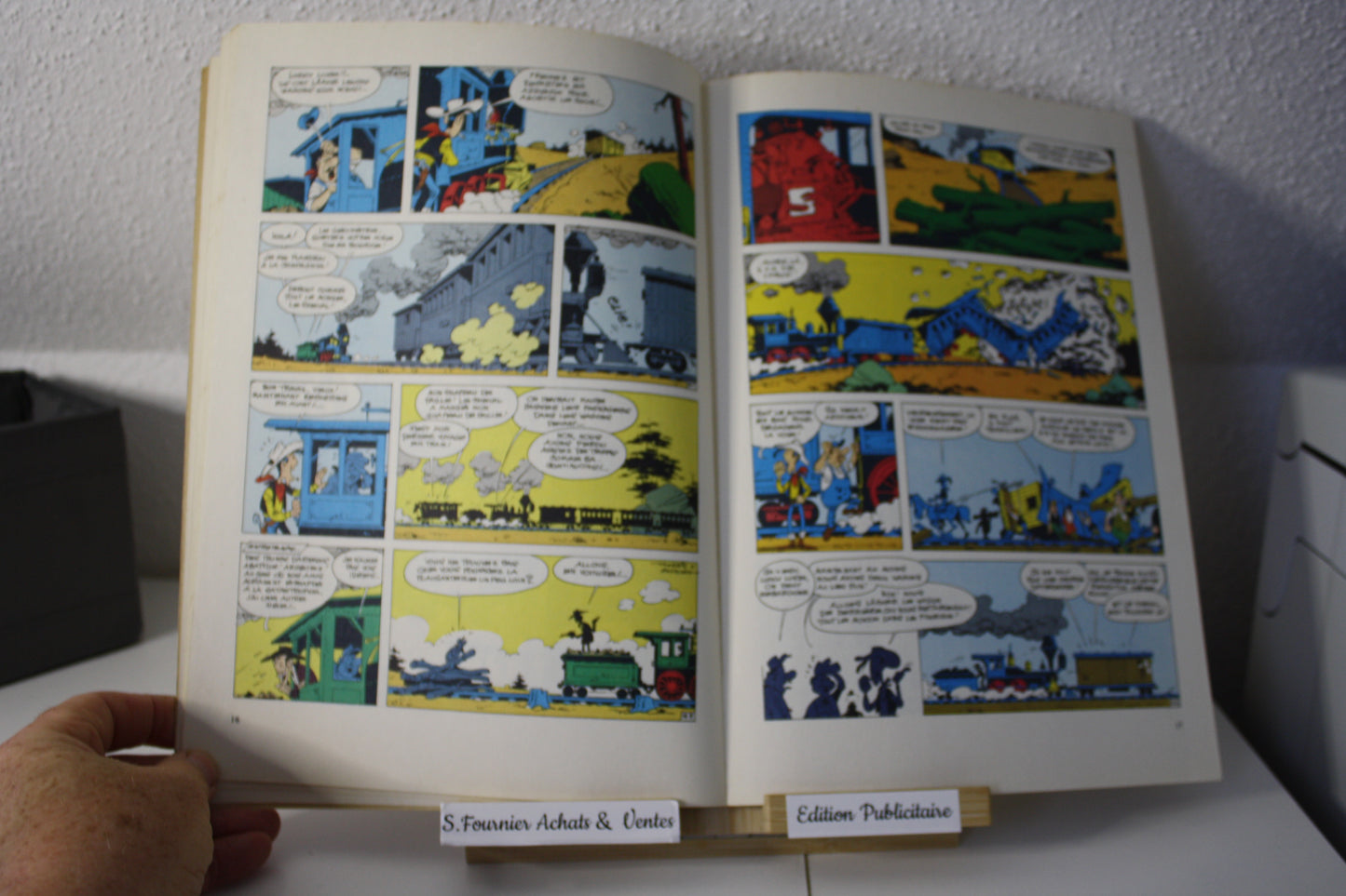 Les Collines Noires – Lucky Luke – Morris Goscinny - Dupuis - Publicitaire - 1972 - Total