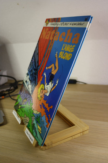 L’ange Blond + Poster – Natacha – Walthéry Motillieux Van Linthout – Marsu Production – EO – 1994
