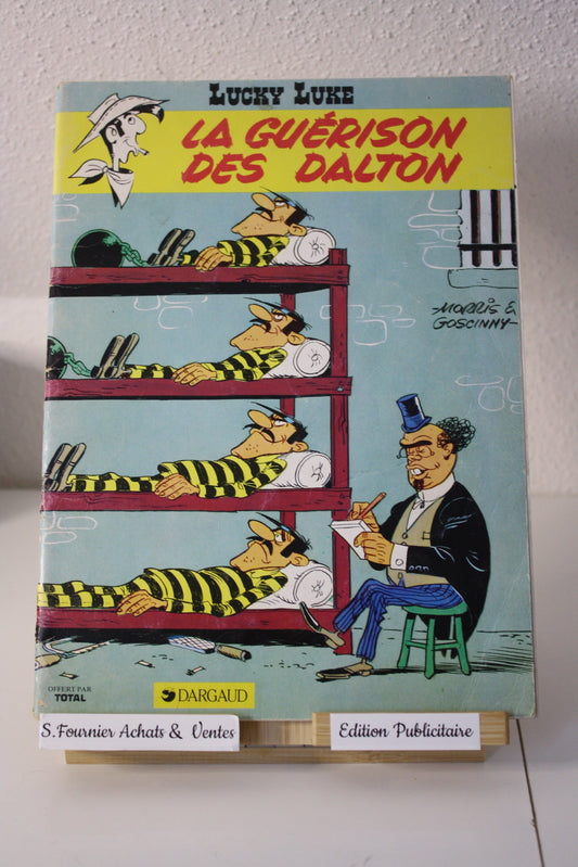 La guérison des dalton – Lucky Luke – Morris Goscinny - Dargaud - Publicitaire - 1983 -Total