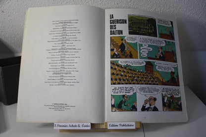 La guérison des dalton – Lucky Luke – Morris Goscinny - Dargaud - Publicitaire - 1983 -Total